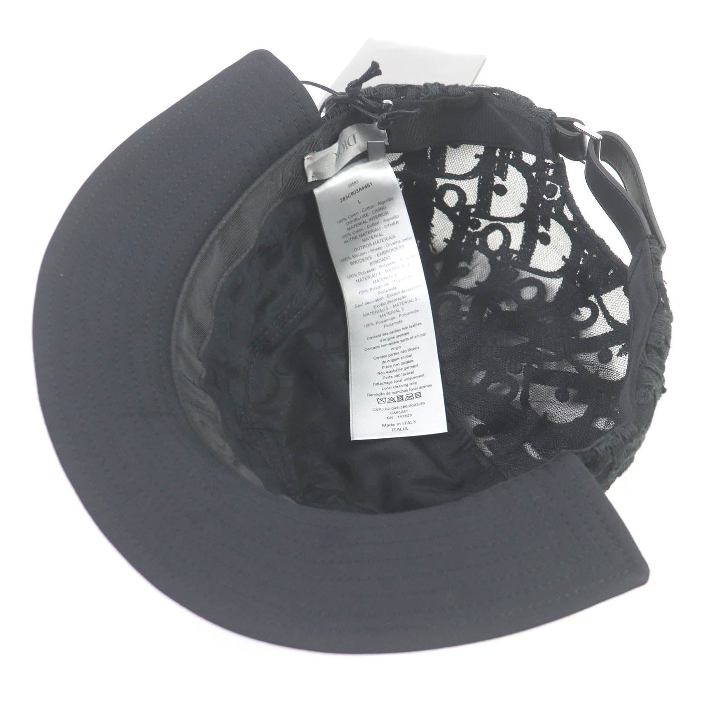 Dior Oblique Cotton Newsboy Hat