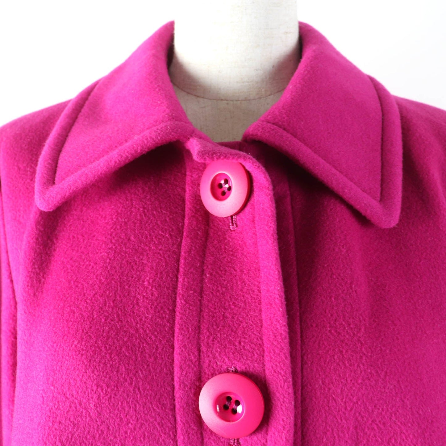 Yves Saint Laurent Cupra Wool Long Coat