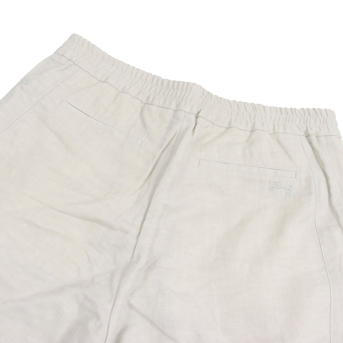 Fendi FB0779 Kinari linen shorts
