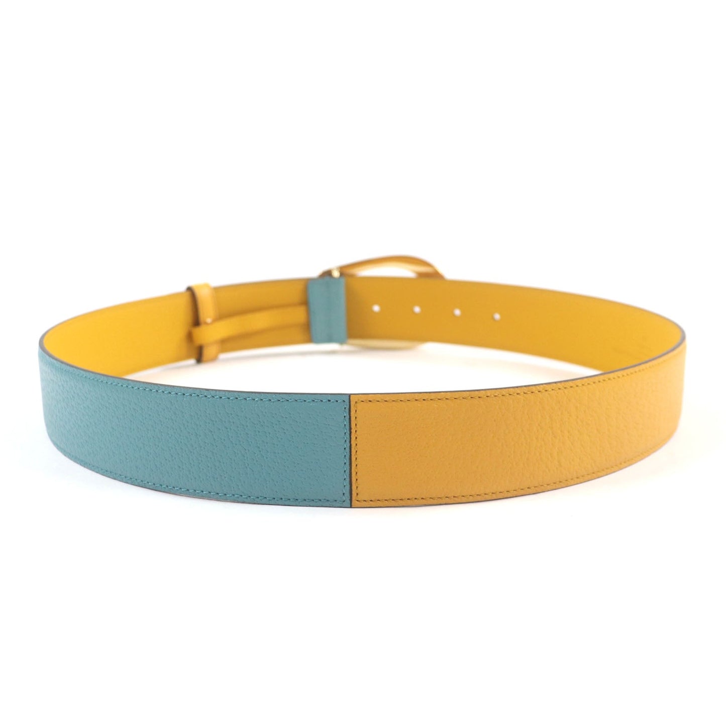 Gucci G logo Leather Belt