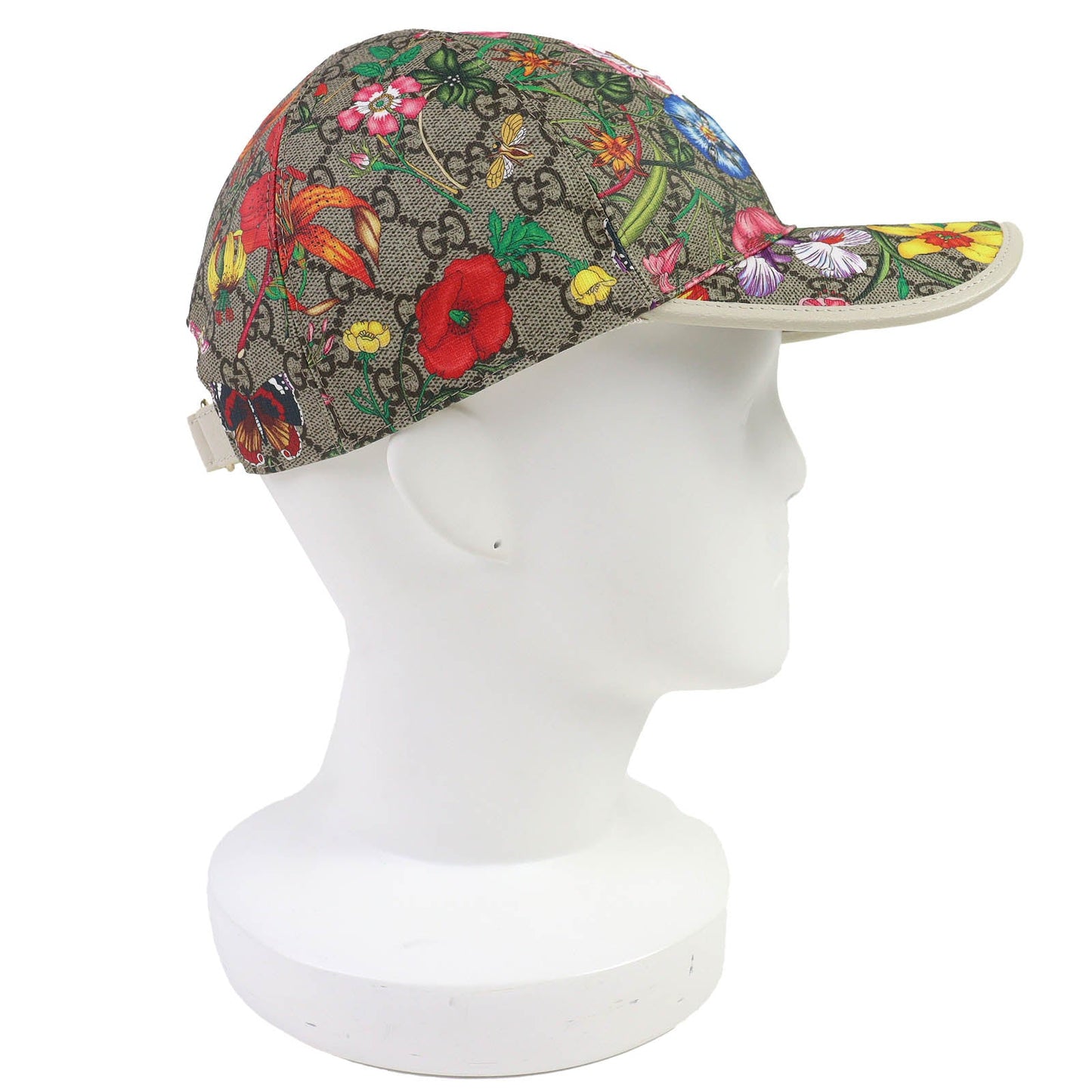 Gucci GG Supreme Flora Baseball Cap