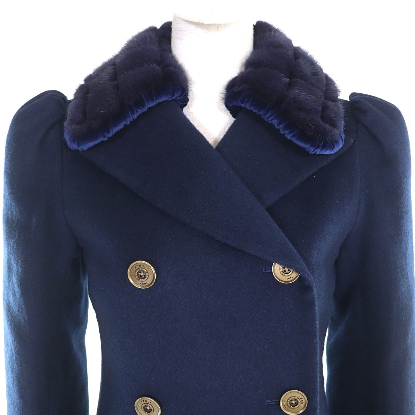 Fendi Mink Fur Long Coat
