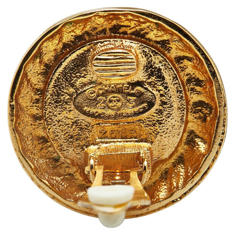 Chanel Round Earrings