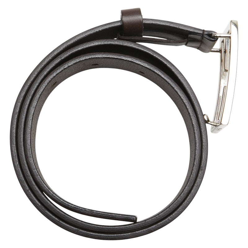 Fendi FF Buckle Leather Belt