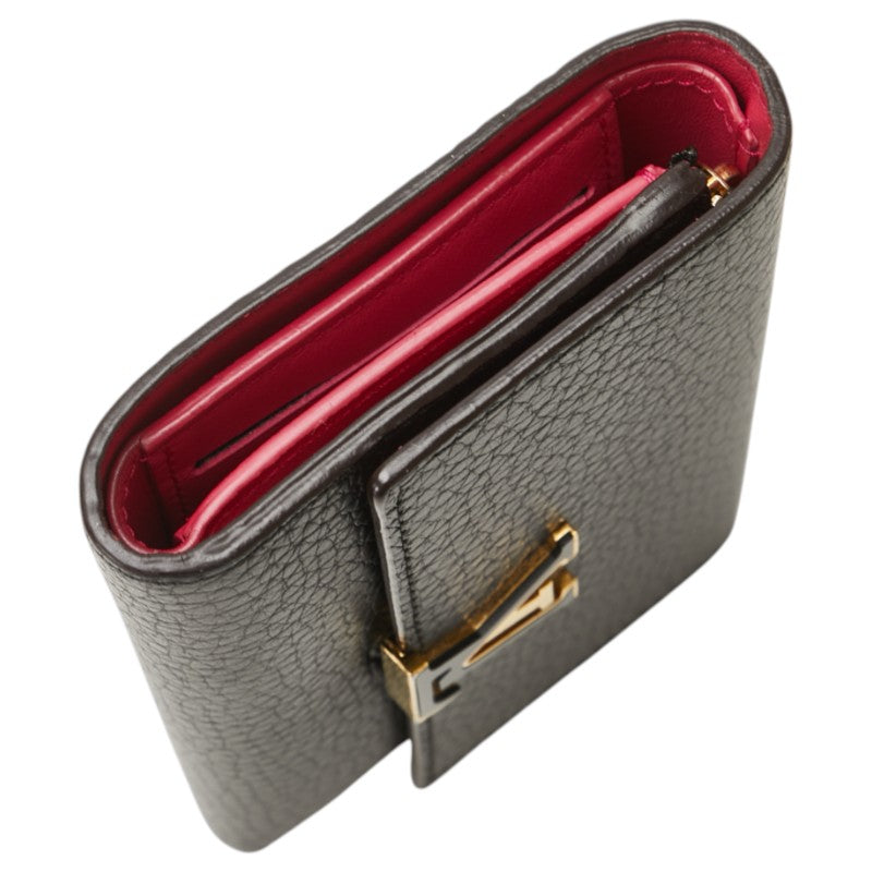 Louis Vuitton Portefeuille Capucines Compact Leather Wallet