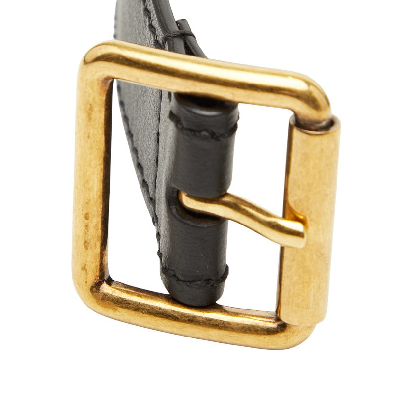 Dior Oblique Canvas Leather Belt
