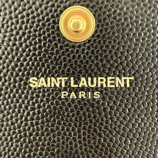 Saint Laurent Small Envelope Wallet Leather Card Case