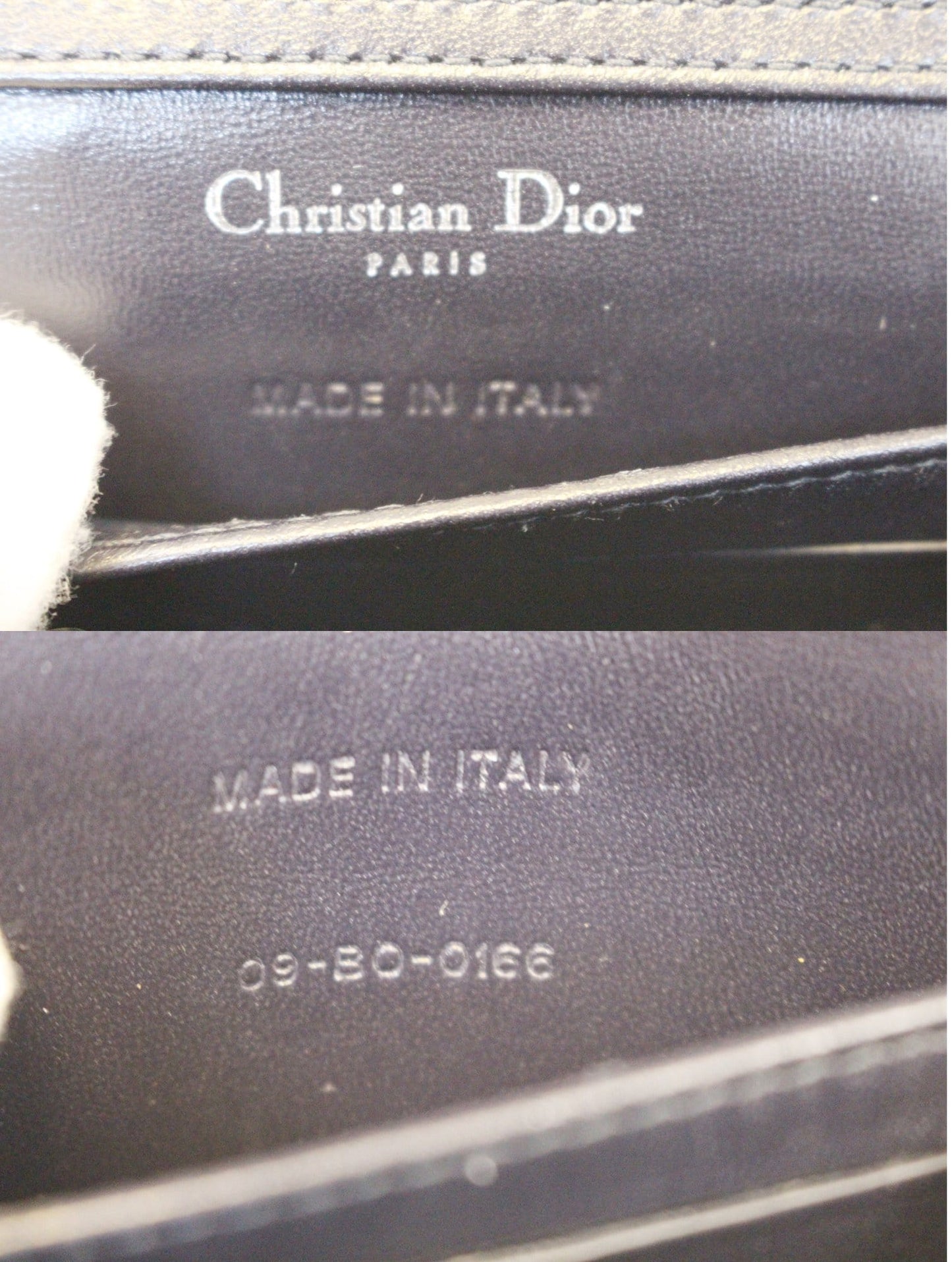 CHRISTIAN DIOR Aqua Blue Leather Mini Diorama Crossbody Bag