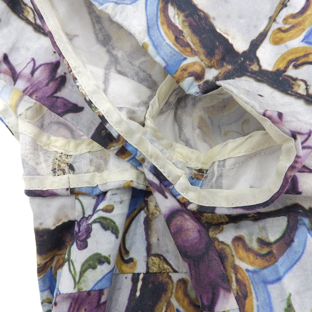 Prada Flower Art Cotton Dress