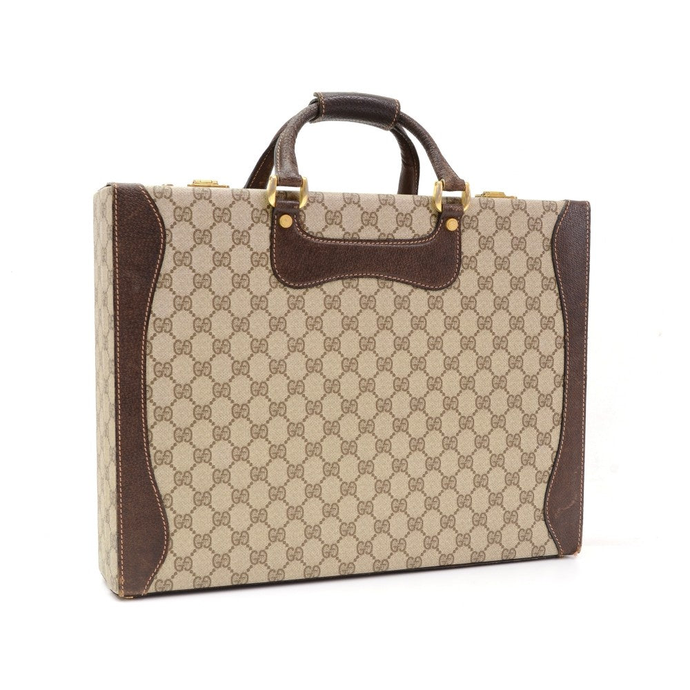 Gucci Guccissima Canvas Vintage Briefcase