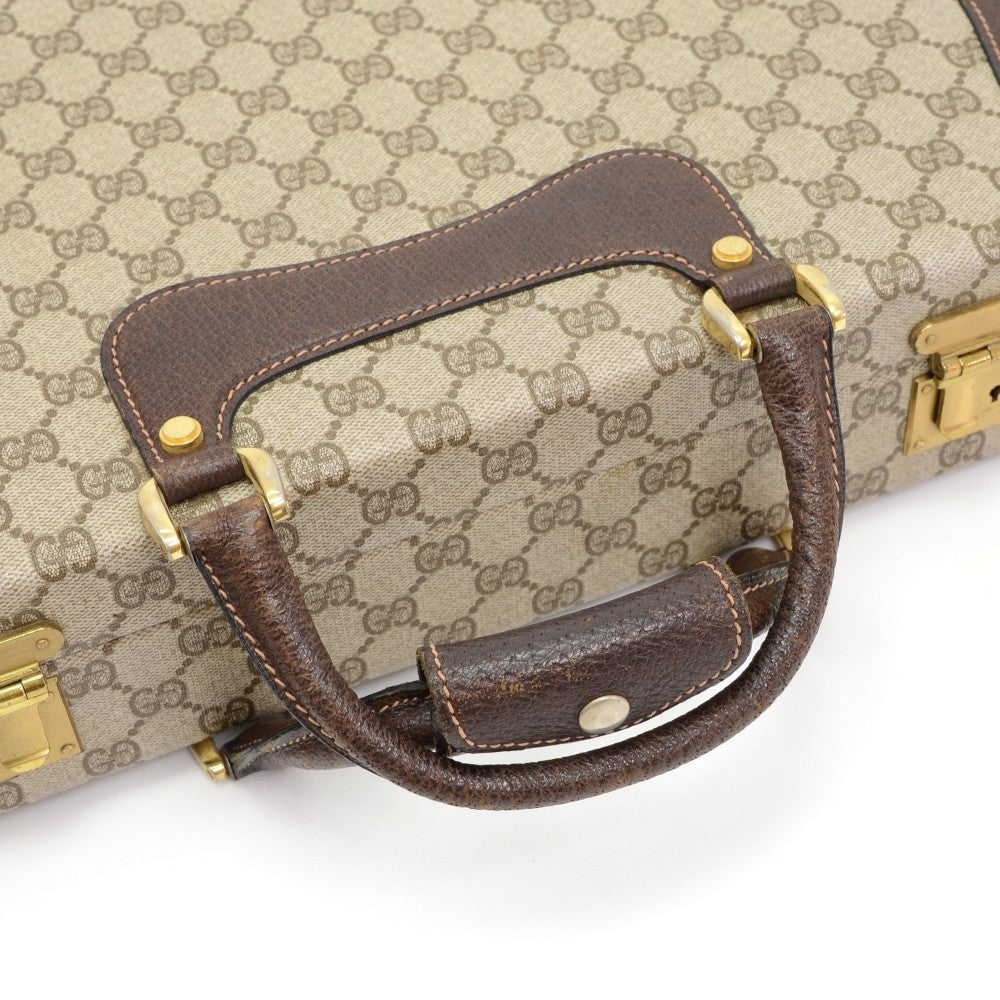 Gucci Guccissima Canvas Vintage Briefcase
