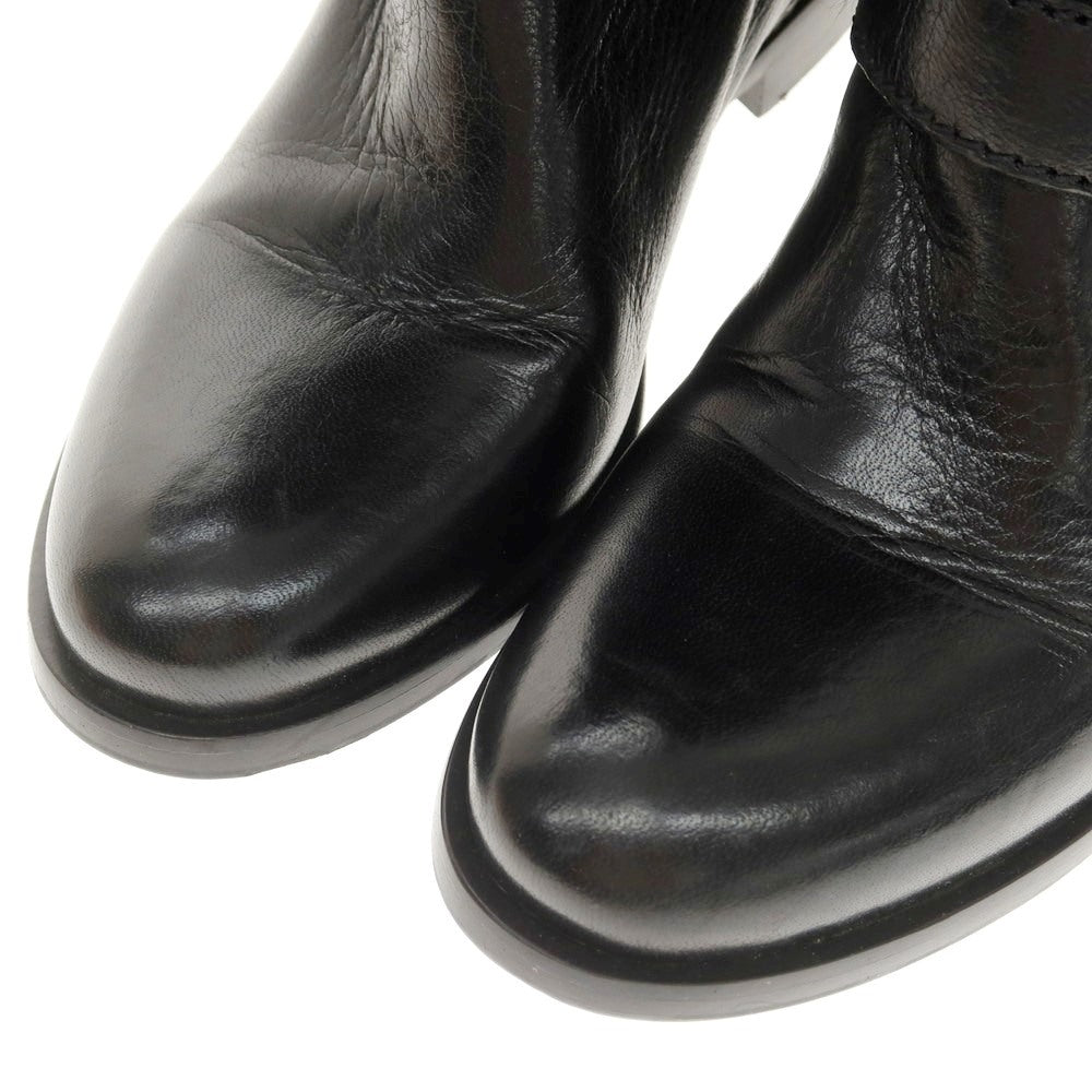 Prada Leather Fur Boots