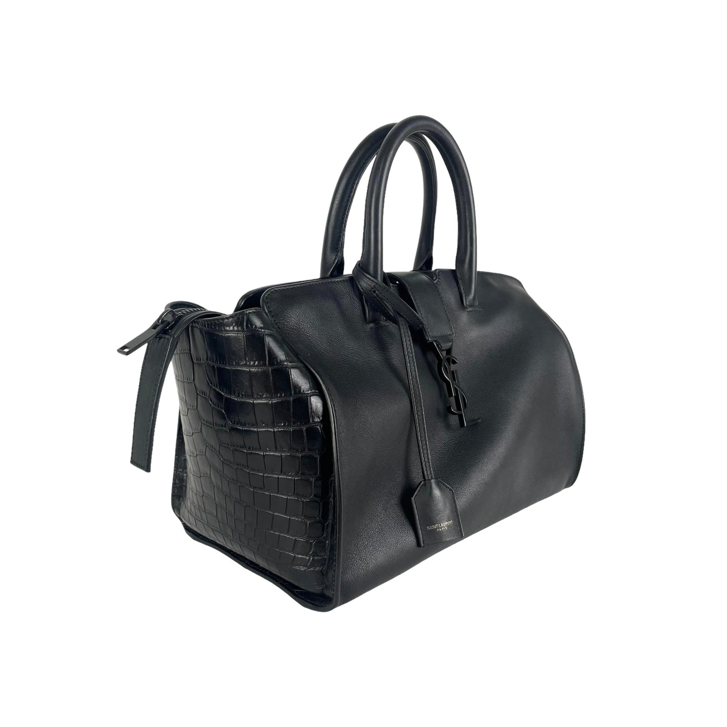 Saint Laurent Small Cabas Bag Black
