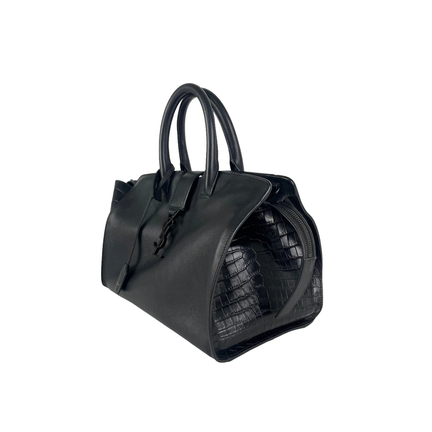 Saint Laurent Small Cabas Bag Black