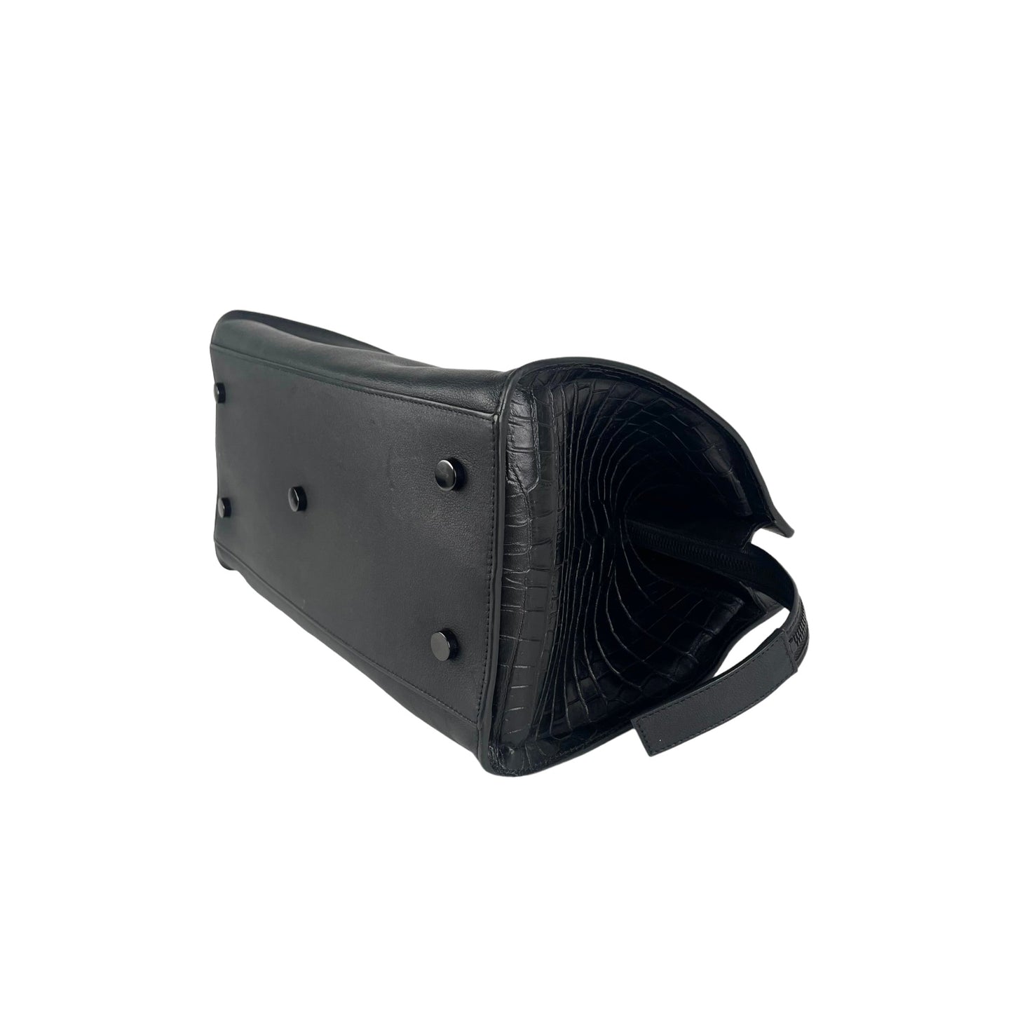 Saint Laurent Small Cabas Bag Black