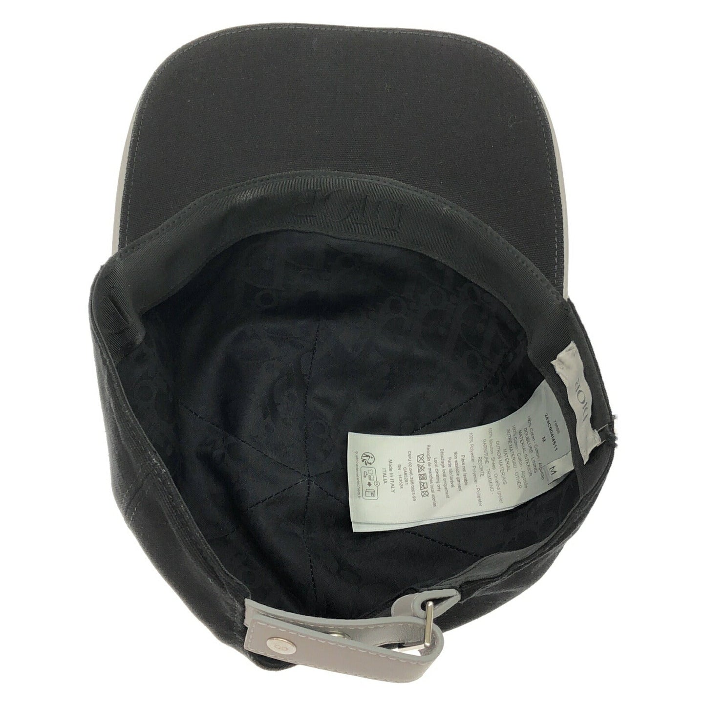 Dior 243C904I4511980M Cotton Baseball Cap