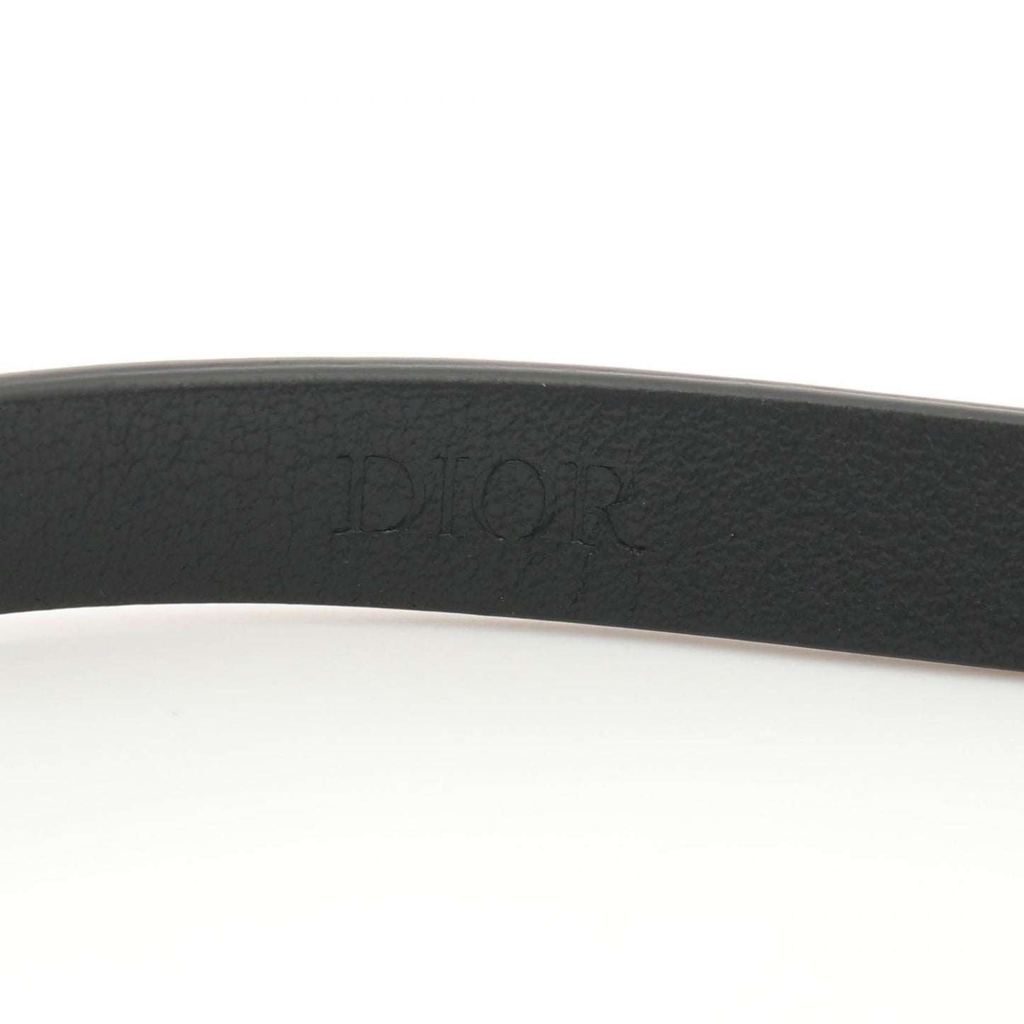 Dior Homme COUTURE Leather Stainless Steel Bracelet