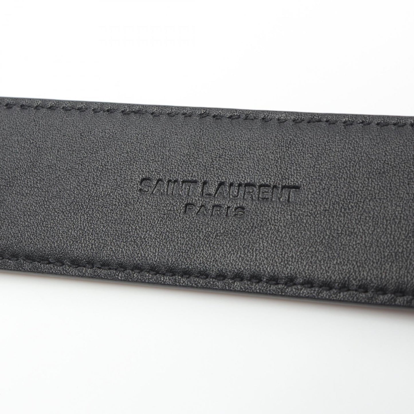 Saint Laurent Cassandra Leather Belt