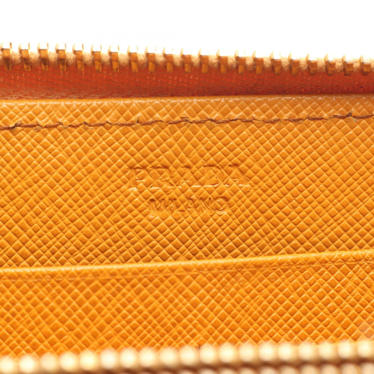 Prada Saffiano Leather Long Wallet