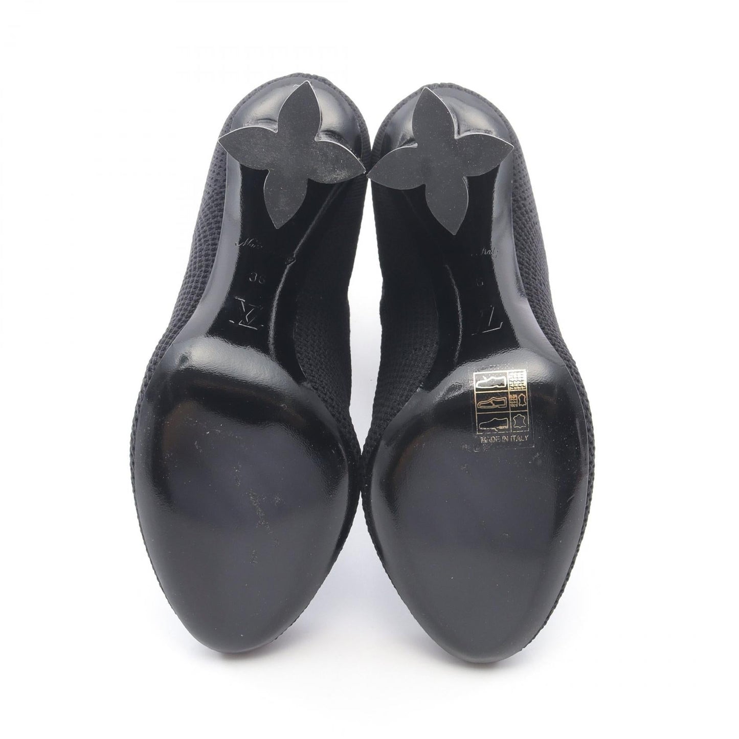Louis Vuitton Silhouette Line PVC Coated Canvas Boots