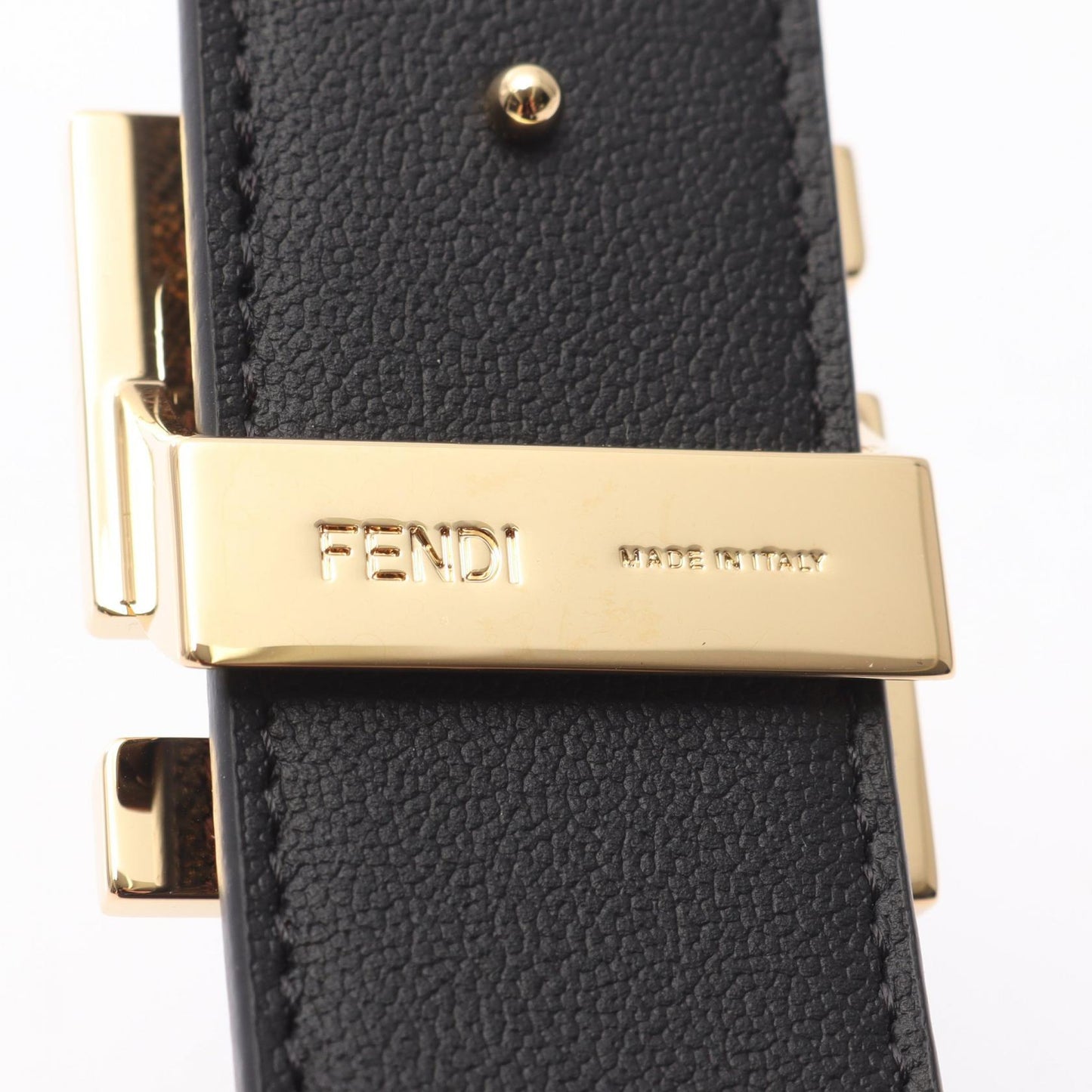 Fendi FF Square Leather Belt