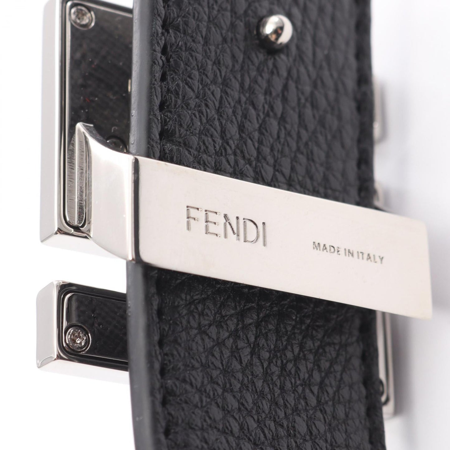 Fendi FF Square Leather Belt