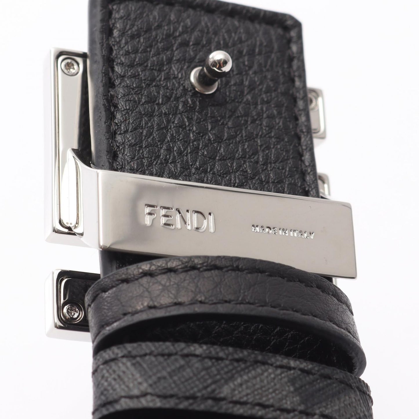 Fendi FF Square Leather Belt
