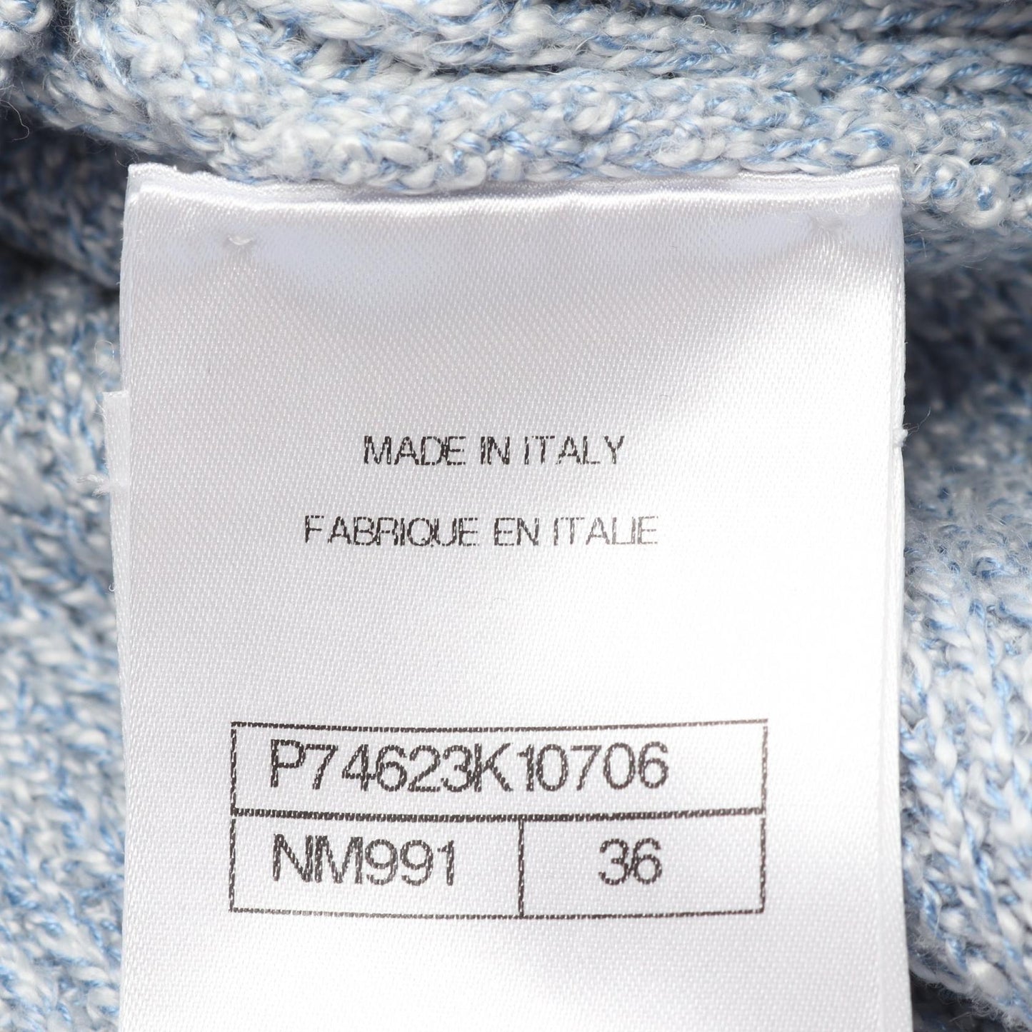 Chanel P74623K10706 Silk Cupro Cardigan