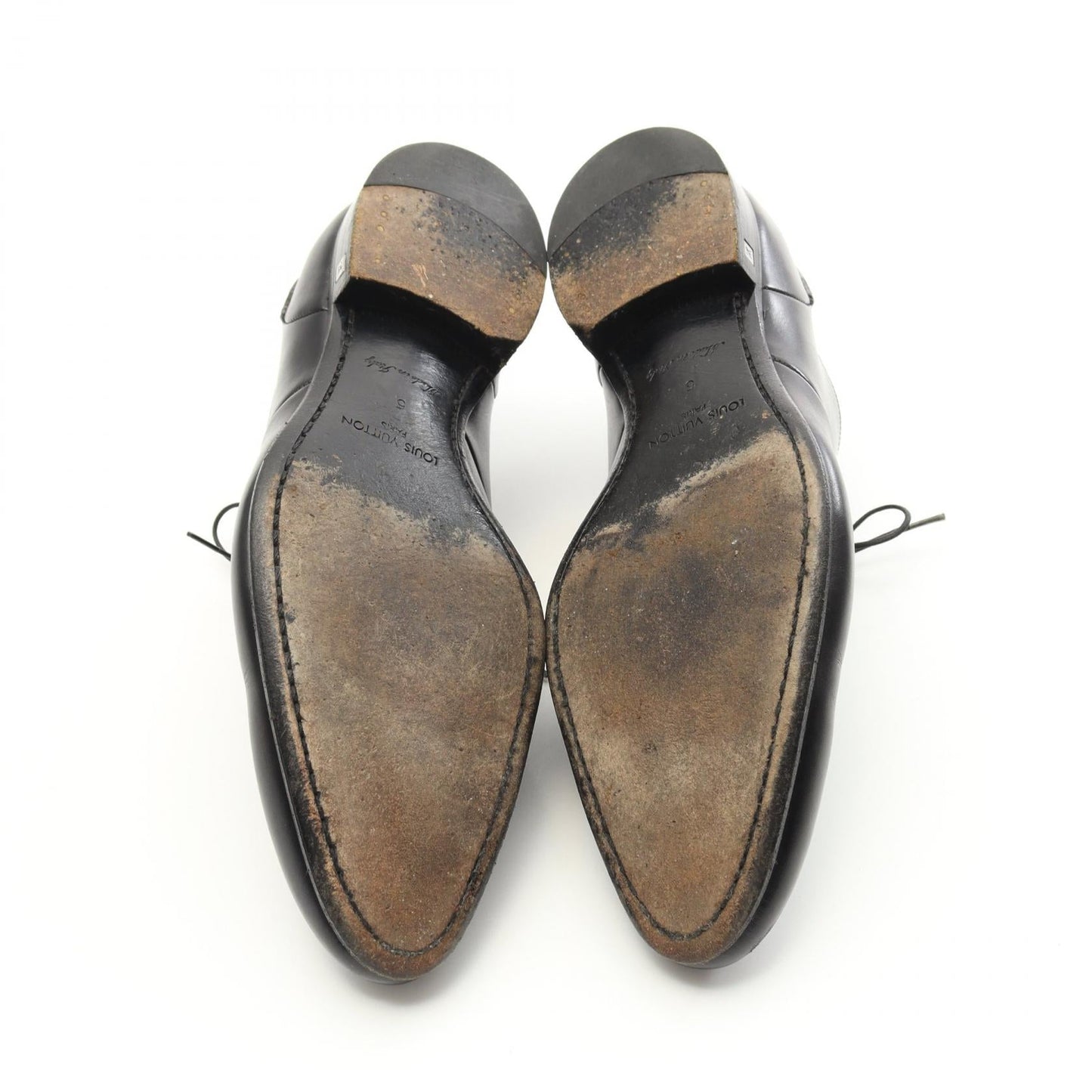 Louis Vuitton LV Logo Leather Oxford Shoes