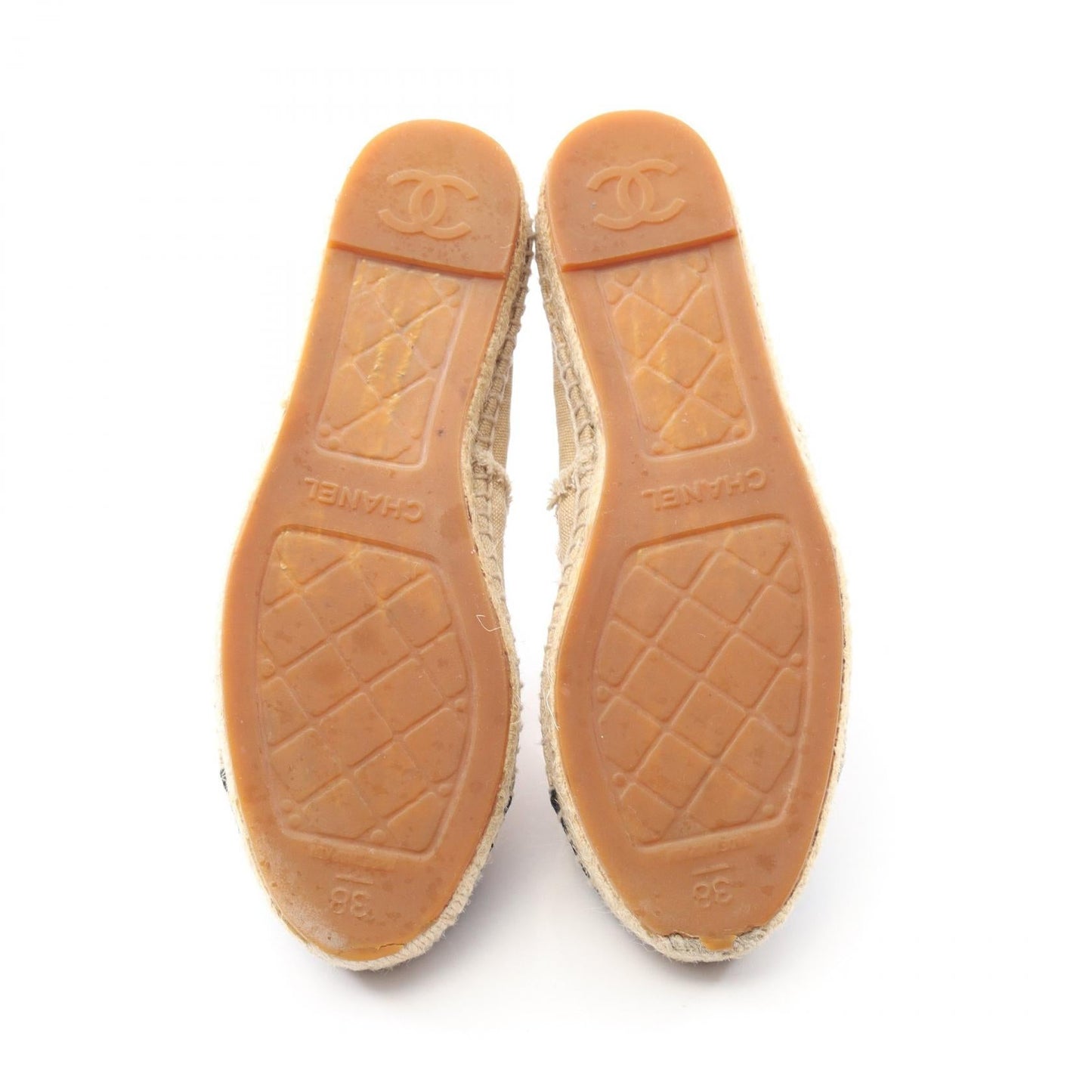 Chanel Coco Mark Canvas Shoes