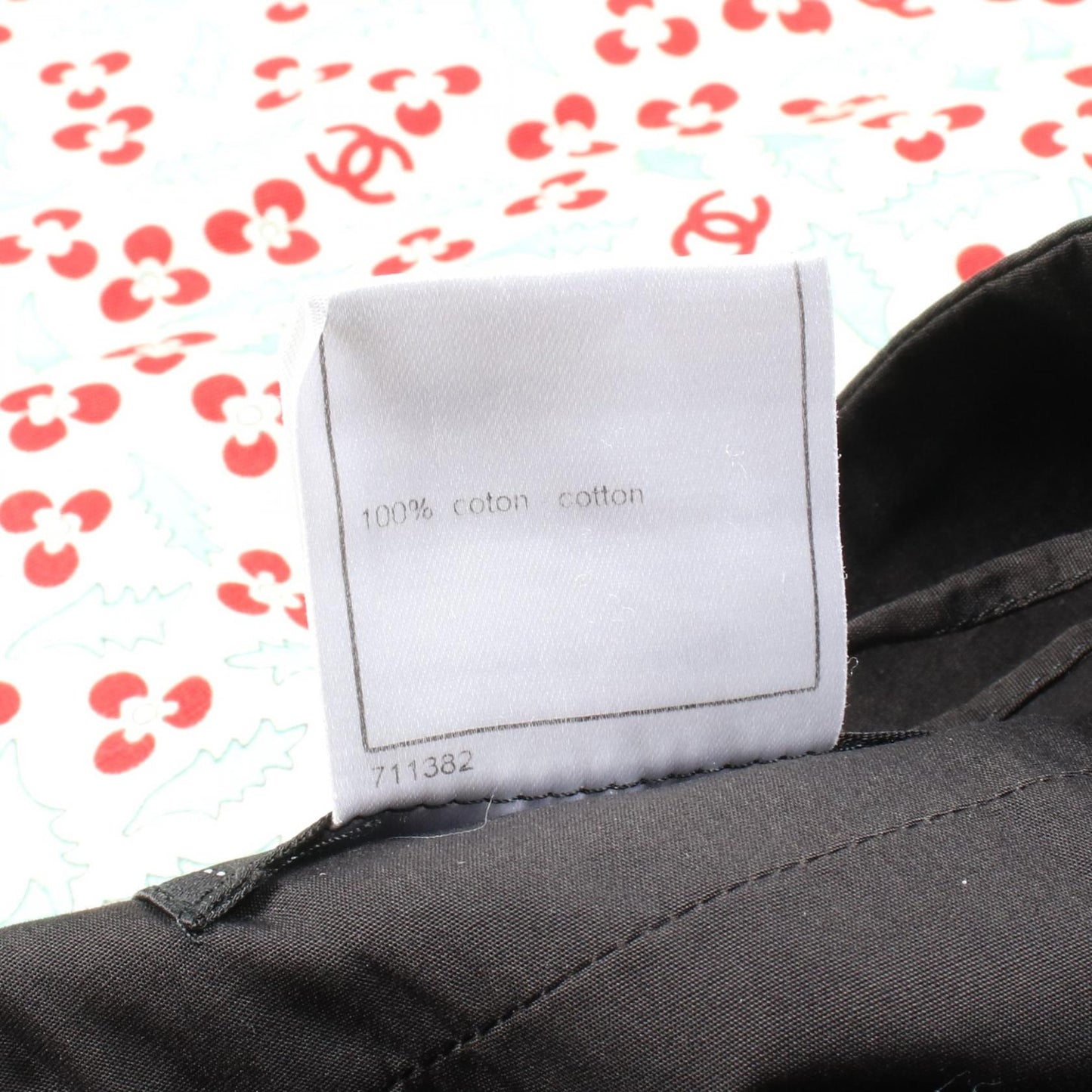 Chanel Coco Mark Cotton Skirt