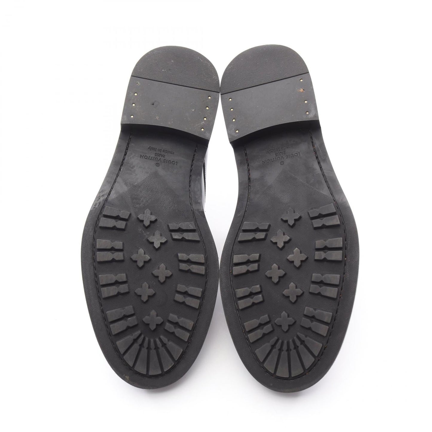 Louis Vuitton × NIGO Voltaire Line Richelieu Leather Dress Shoes