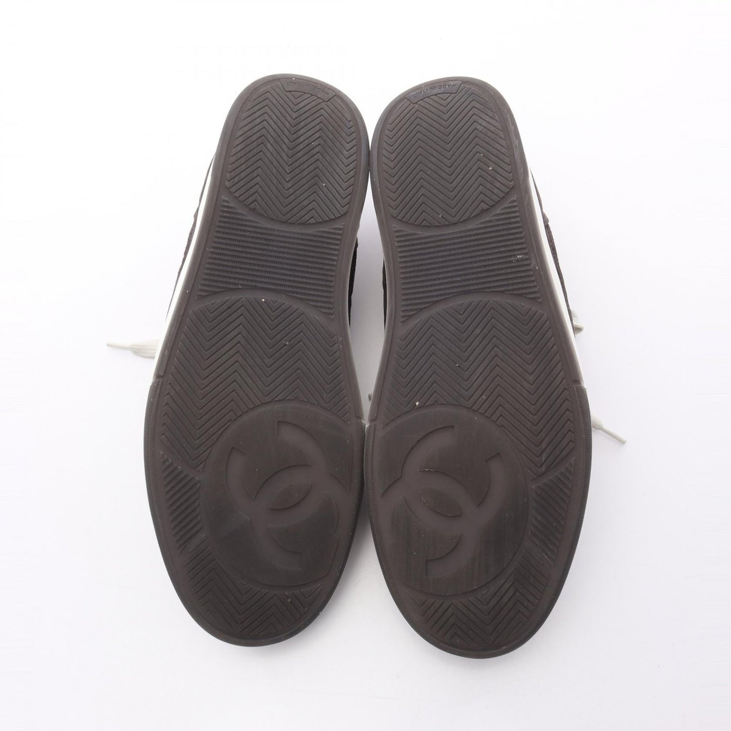 Chanel Coco Mark Suede Sneakers