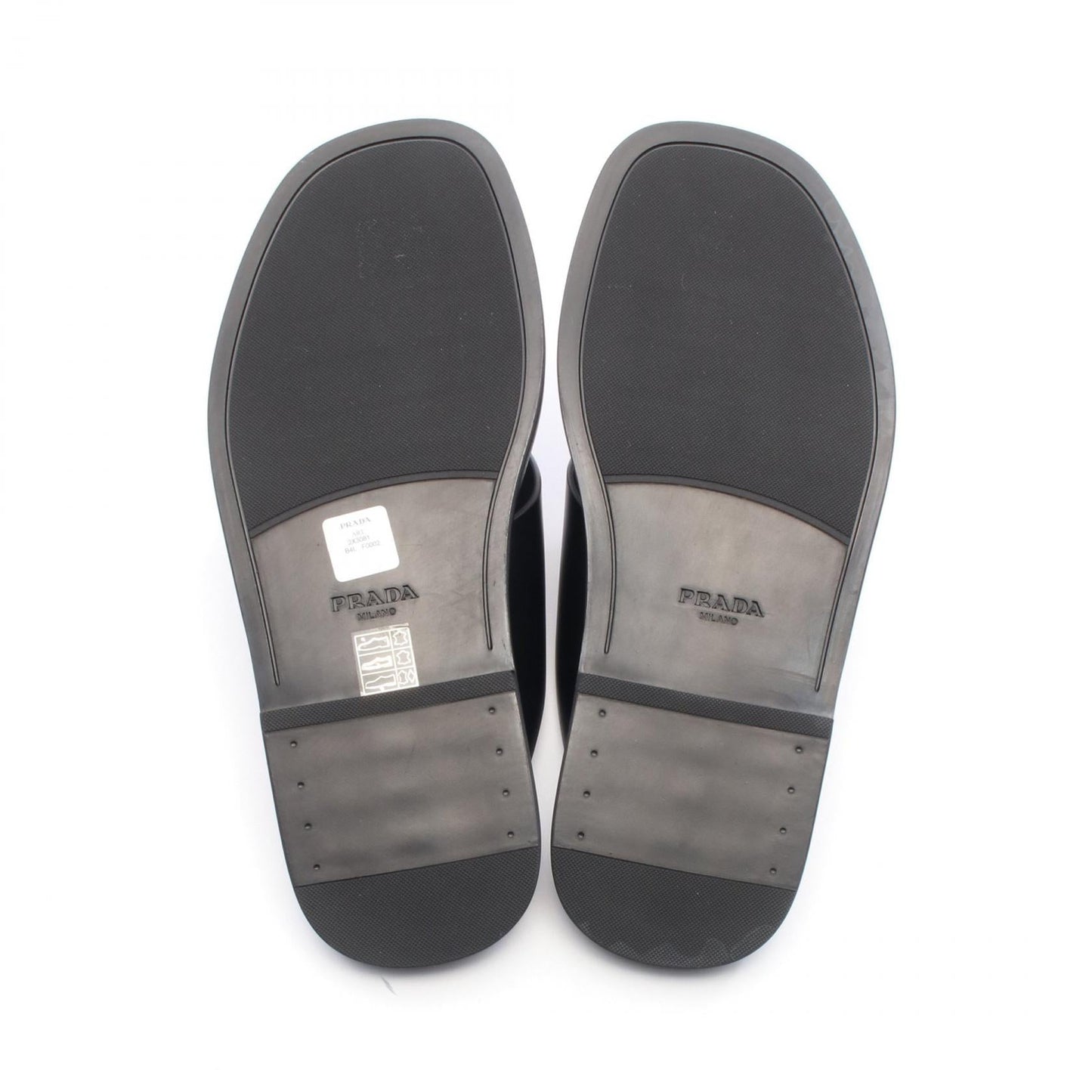 Prada Crisscross Leather Sandals