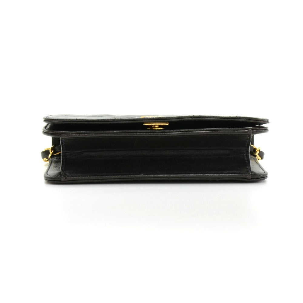 Chanel Single Flap Quilted Leather Shoulder Bag