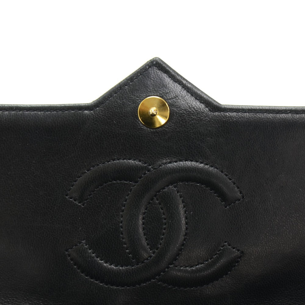 Chanel Quilted Lambskin Leather Single Flap Bag