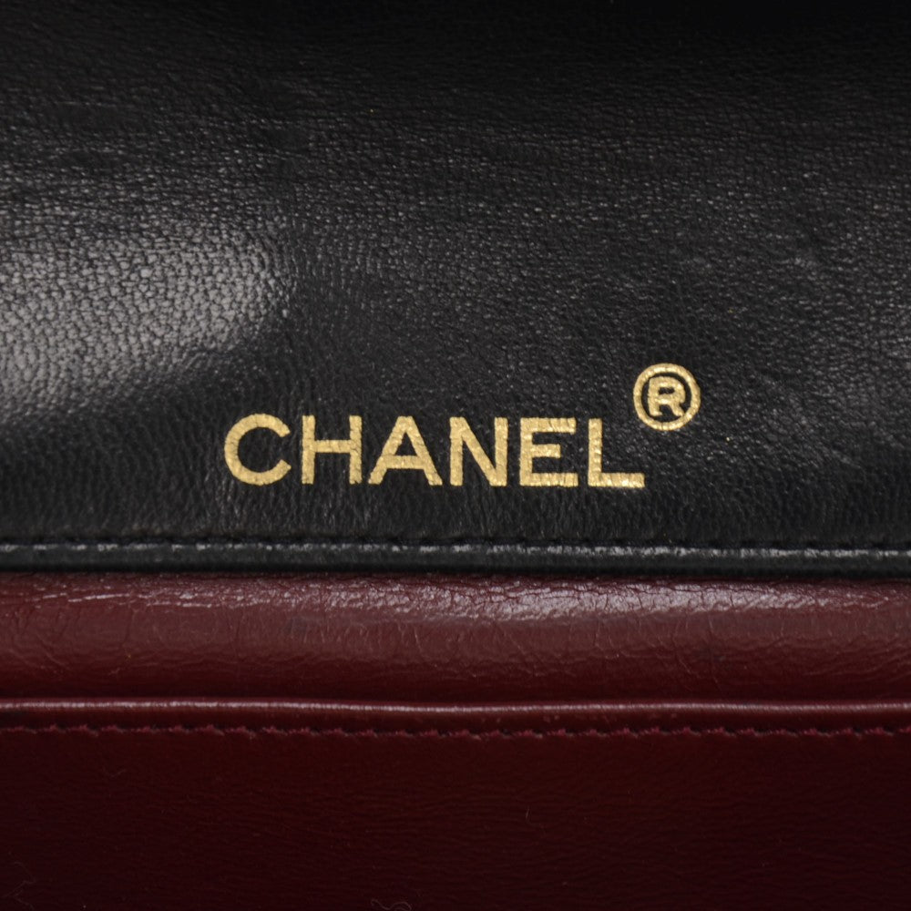 Chanel Quilted Lambskin Leather Single Flap Bag