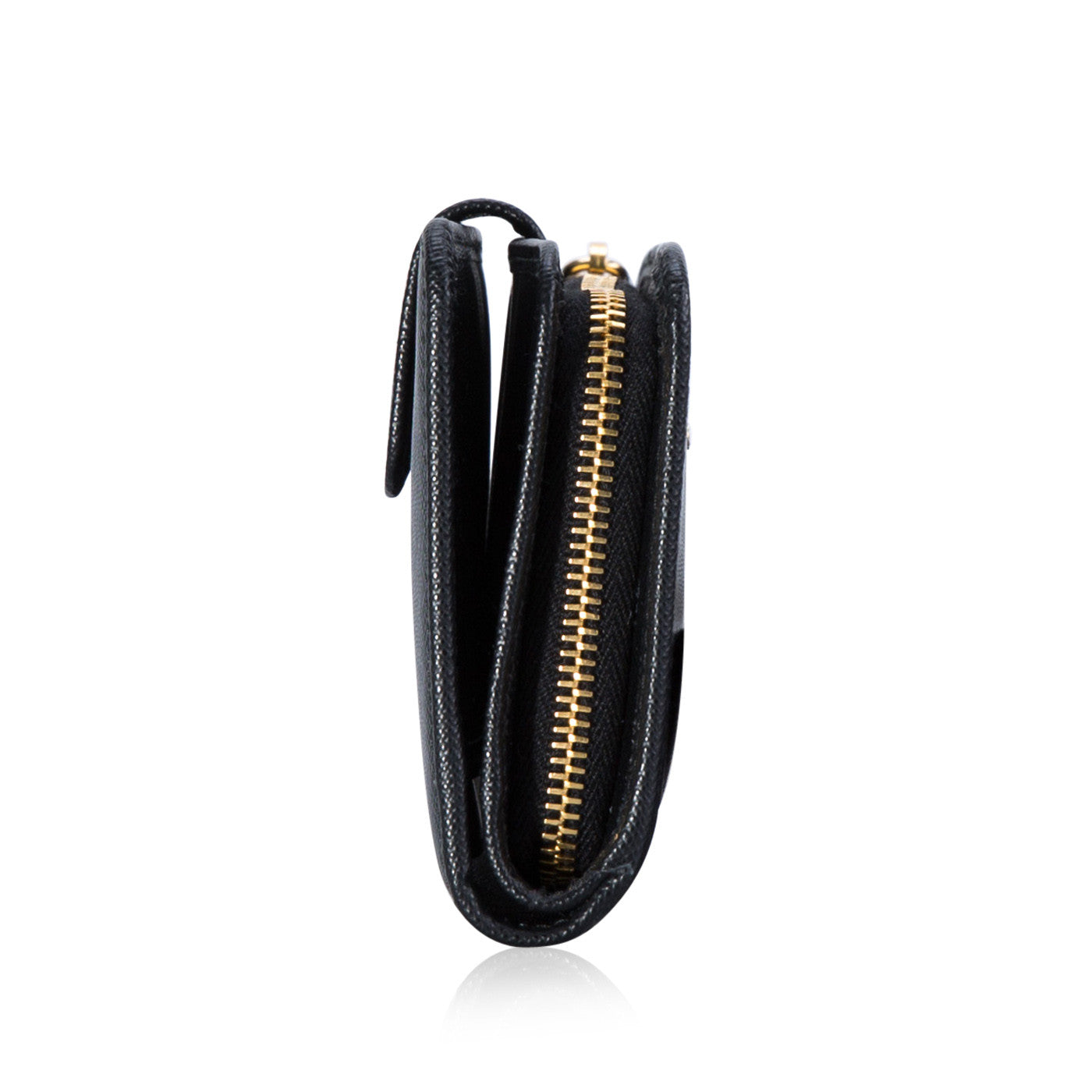 Prada Portafogolio Lampo Wallet