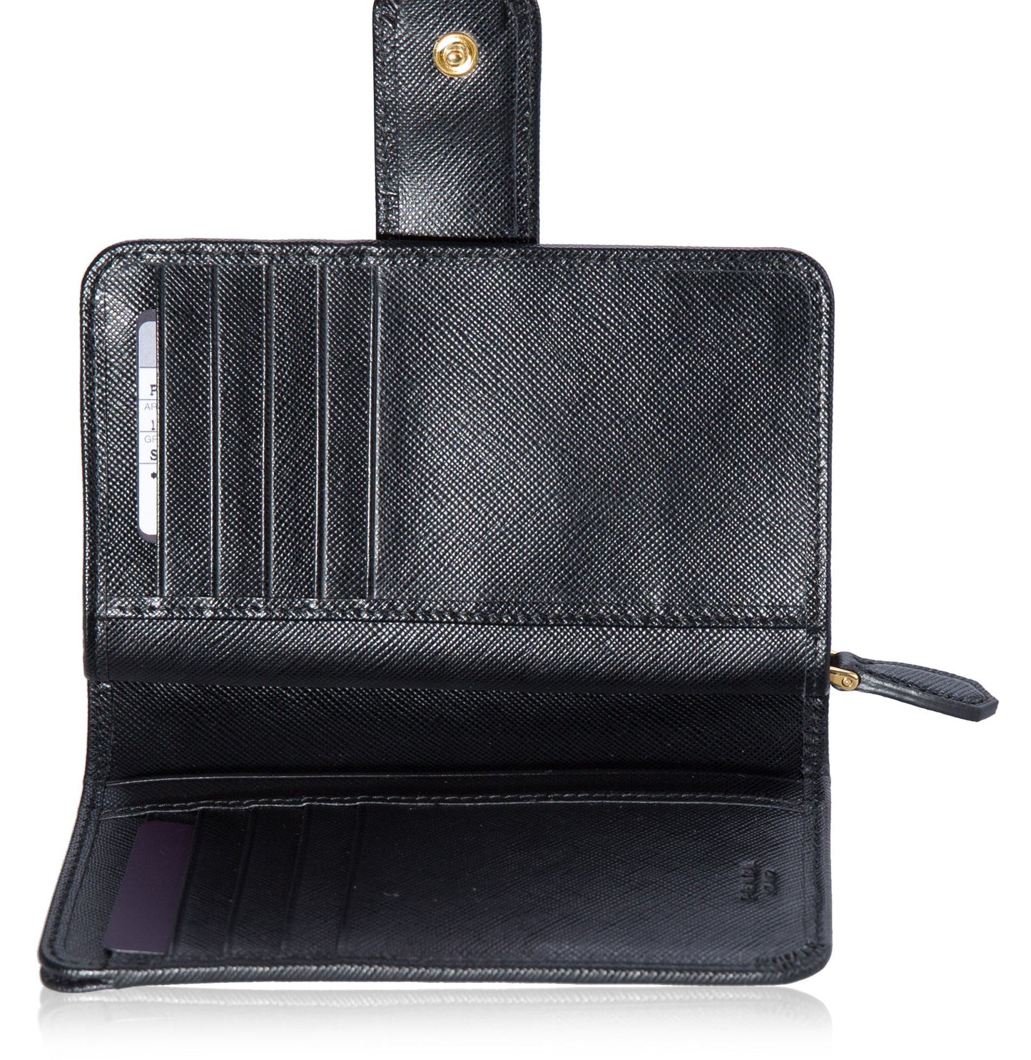 Prada Portafogolio Lampo Wallet