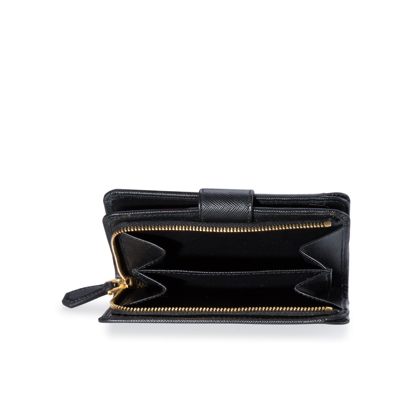 Prada Portafogolio Lampo Wallet