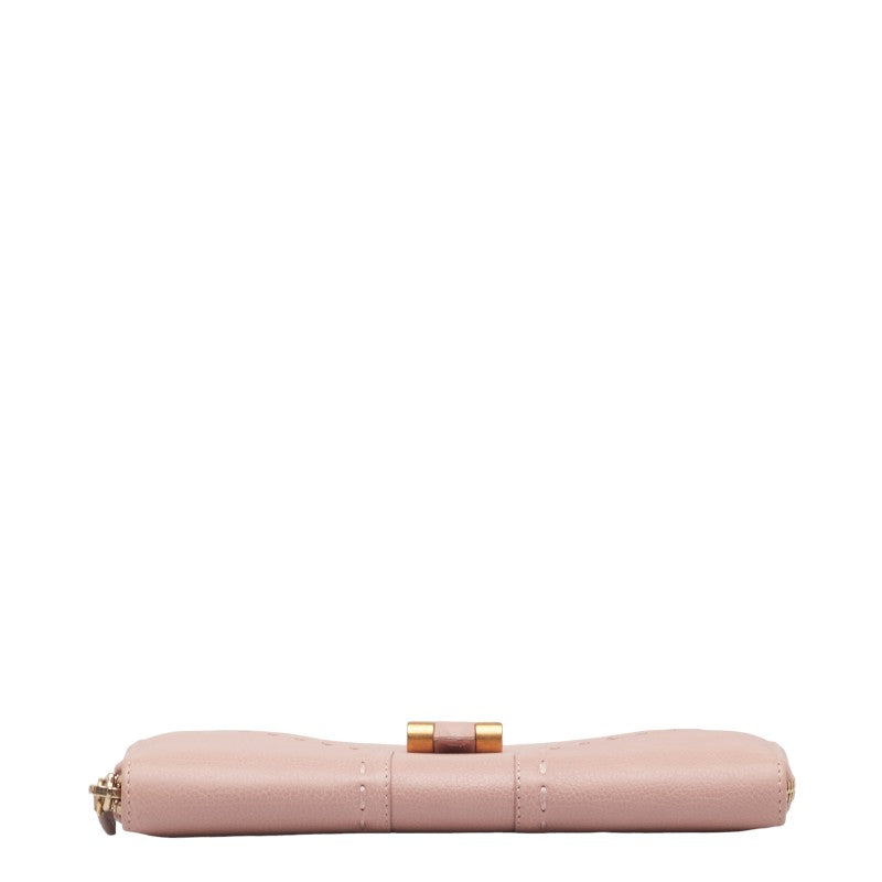 Saint Laurent Muse Leather Long Wallet