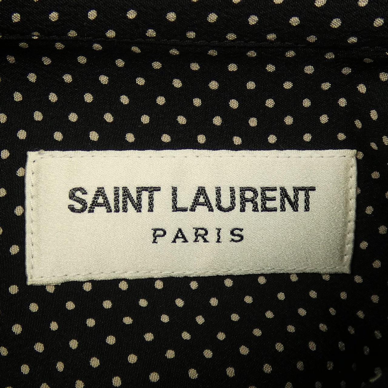 Saint Laurent 395733 Y301W Silk Shirt