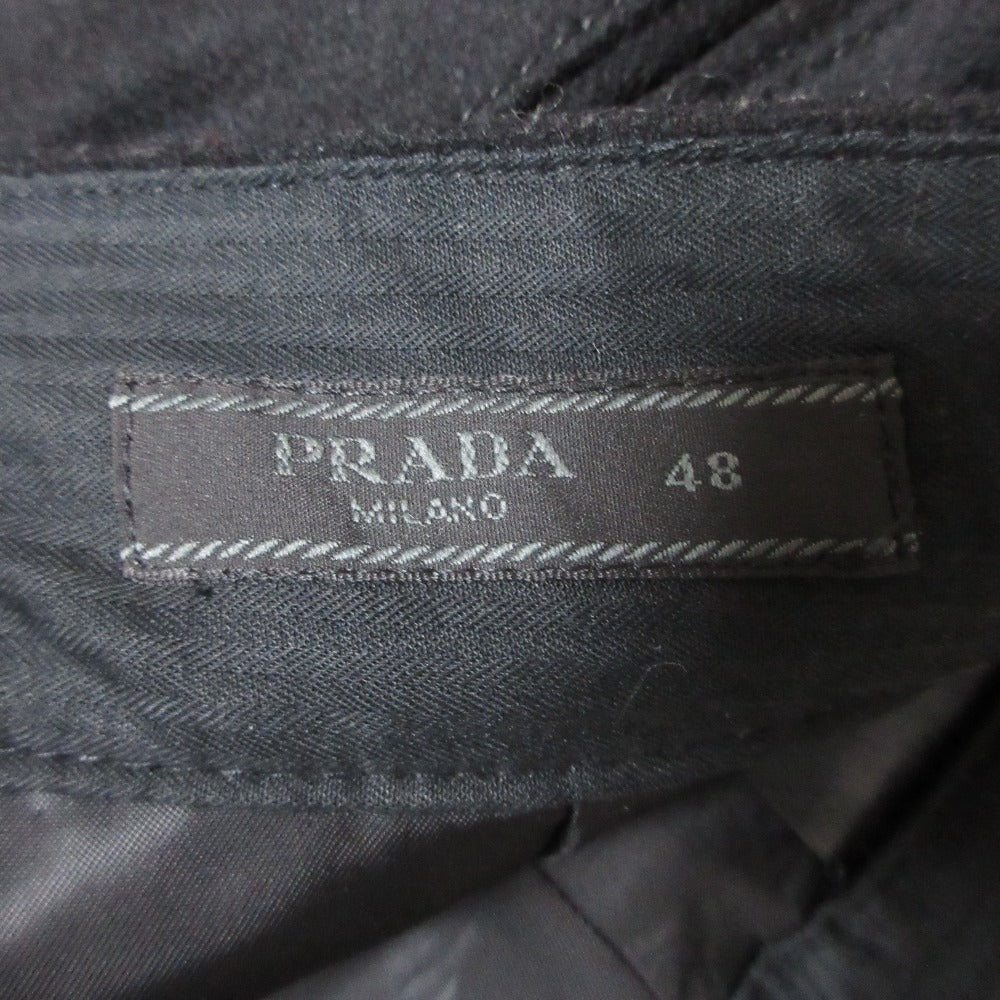 Prada Wool Melton Tapered Pants