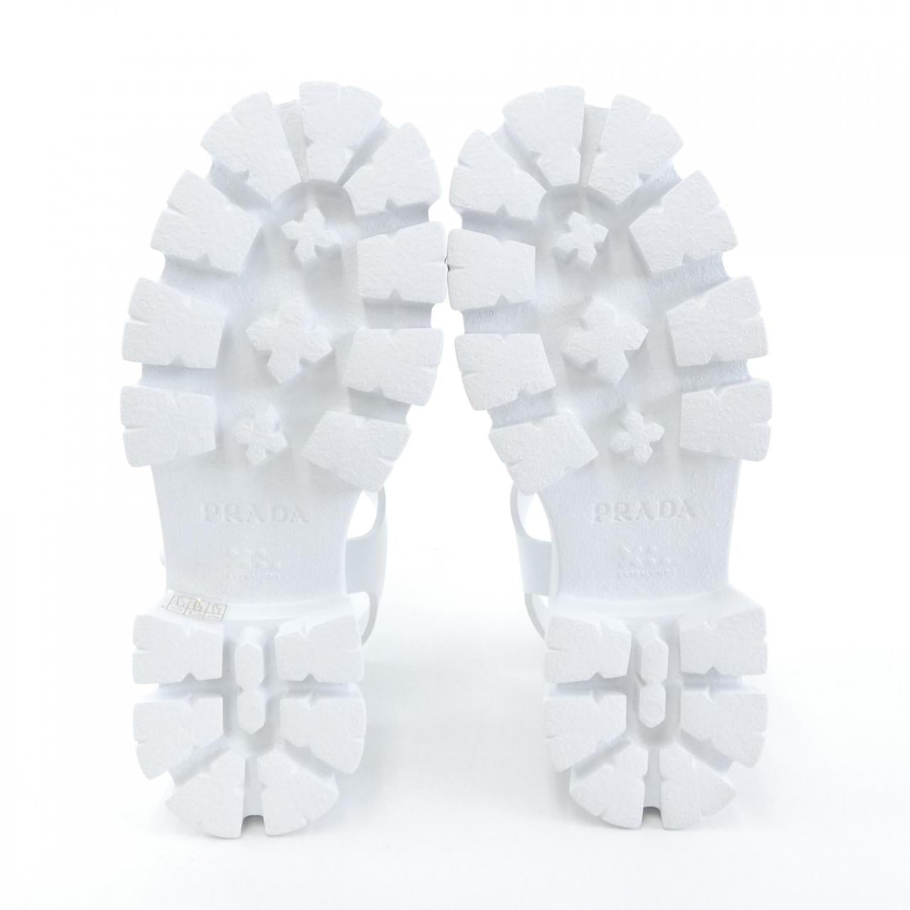 Prada 1X382N Rubber Sandals