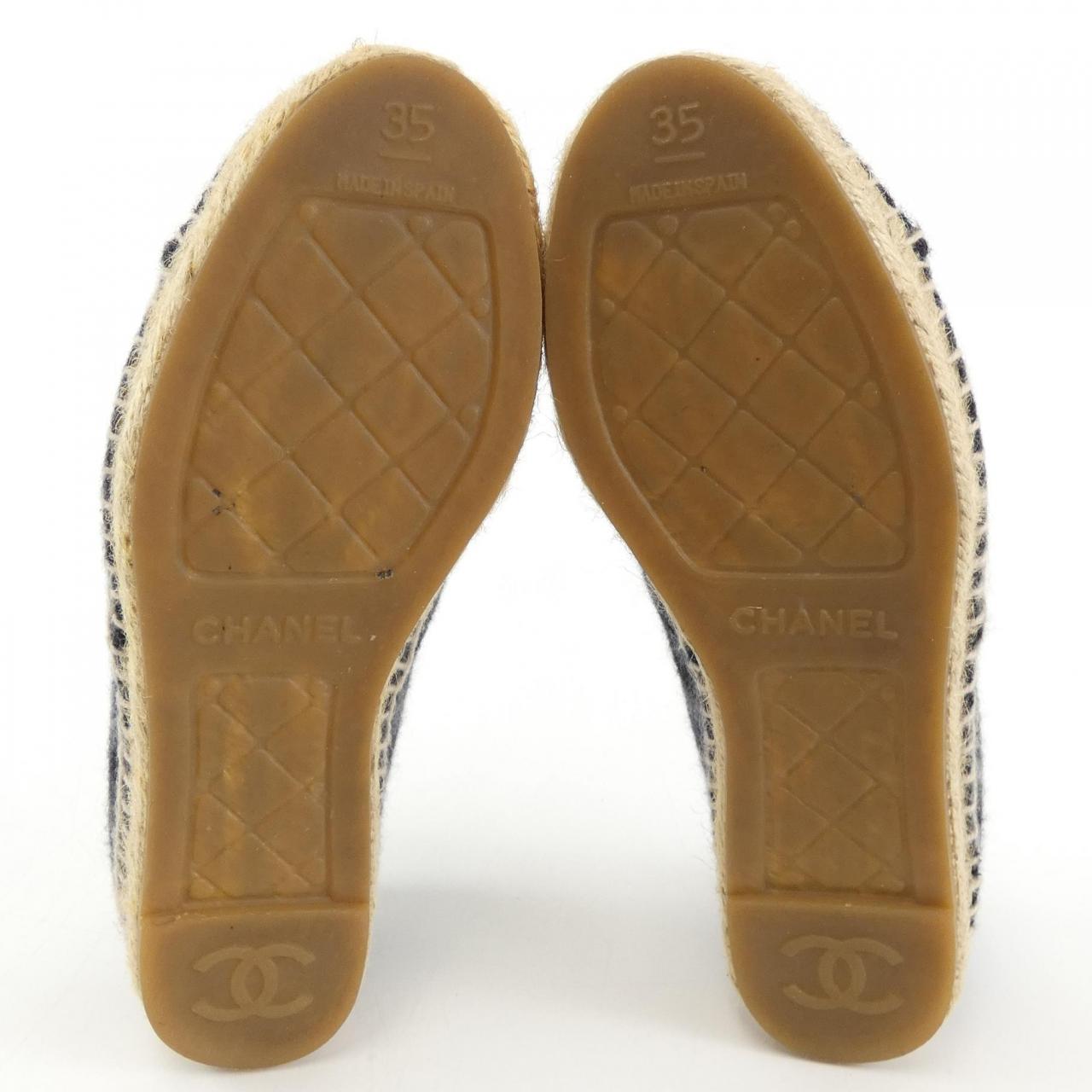 Chanel G29762Y15989 Fabric Shoes
