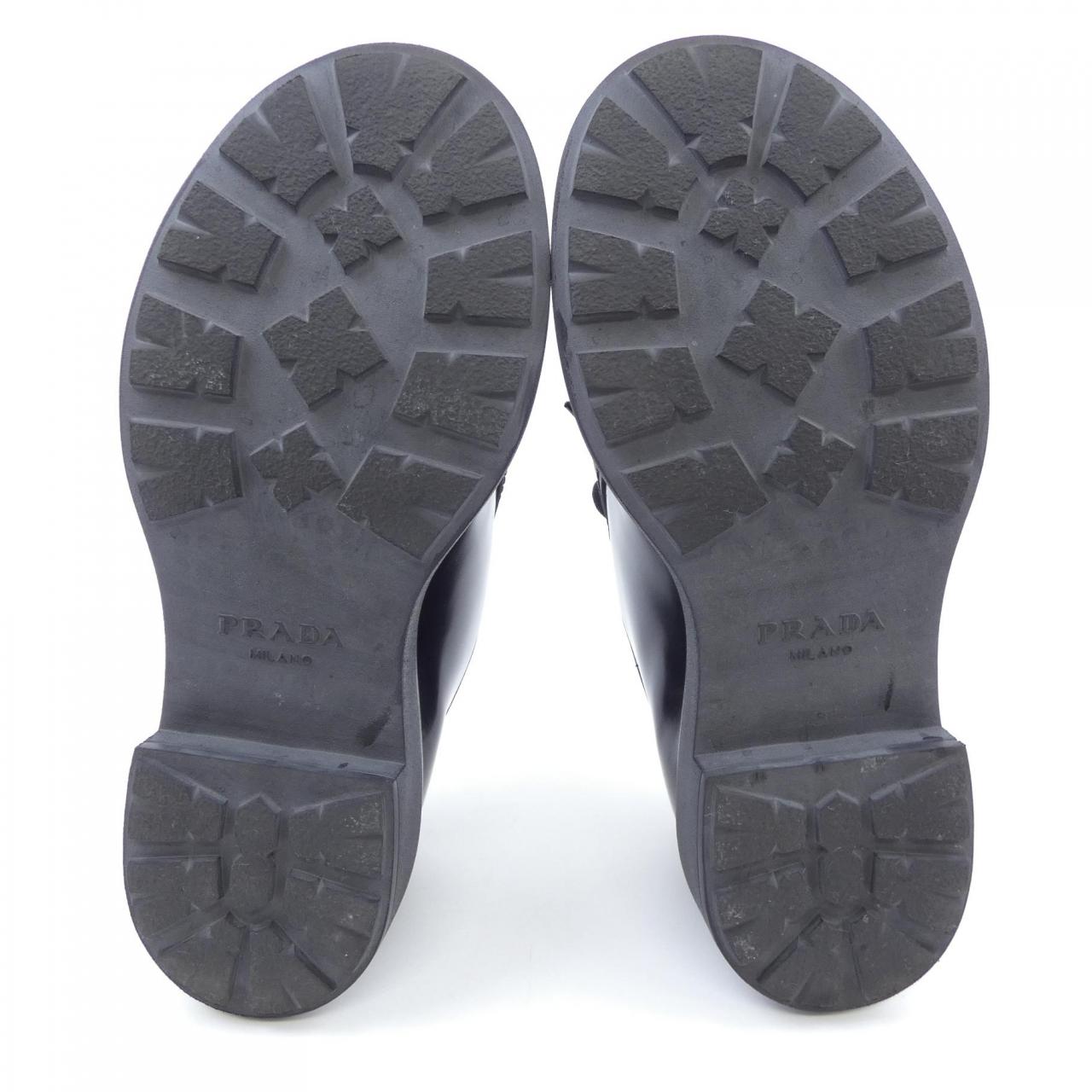 Prada Brushed Leather Shoes