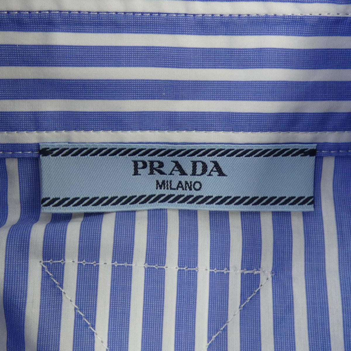 Prada Embroidery Poplin Shirt