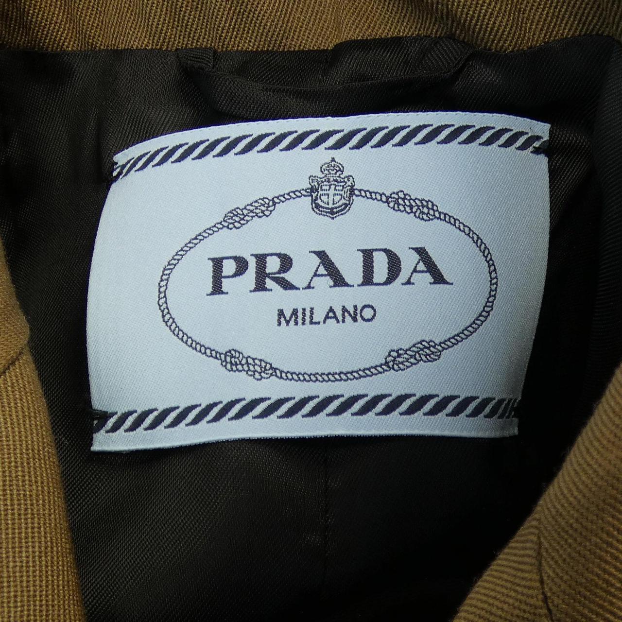 Prada Official Product Name Wool Coat