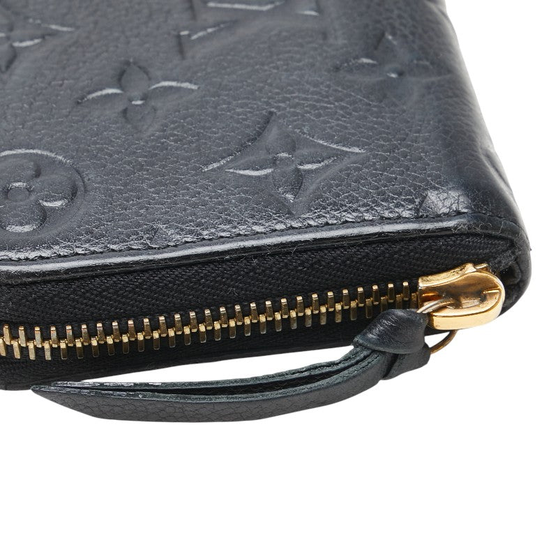 Louis Vuitton Portefeuille Clemence Monogram Empreinte Leather Wallet