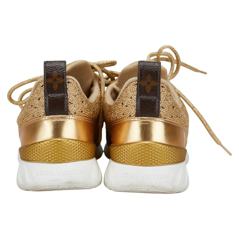 Louis Vuitton Aftergame Patent Leather Fabric Sneakers